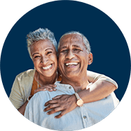 Happy old couple image links to Who NFCC Helps - People with Credit Card Debt